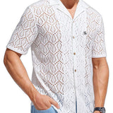 Ewuha - Short Sleeves Shirt for Men - Sarman Fashion - Wholesale Clothing Fashion Brand for Men from Canada
