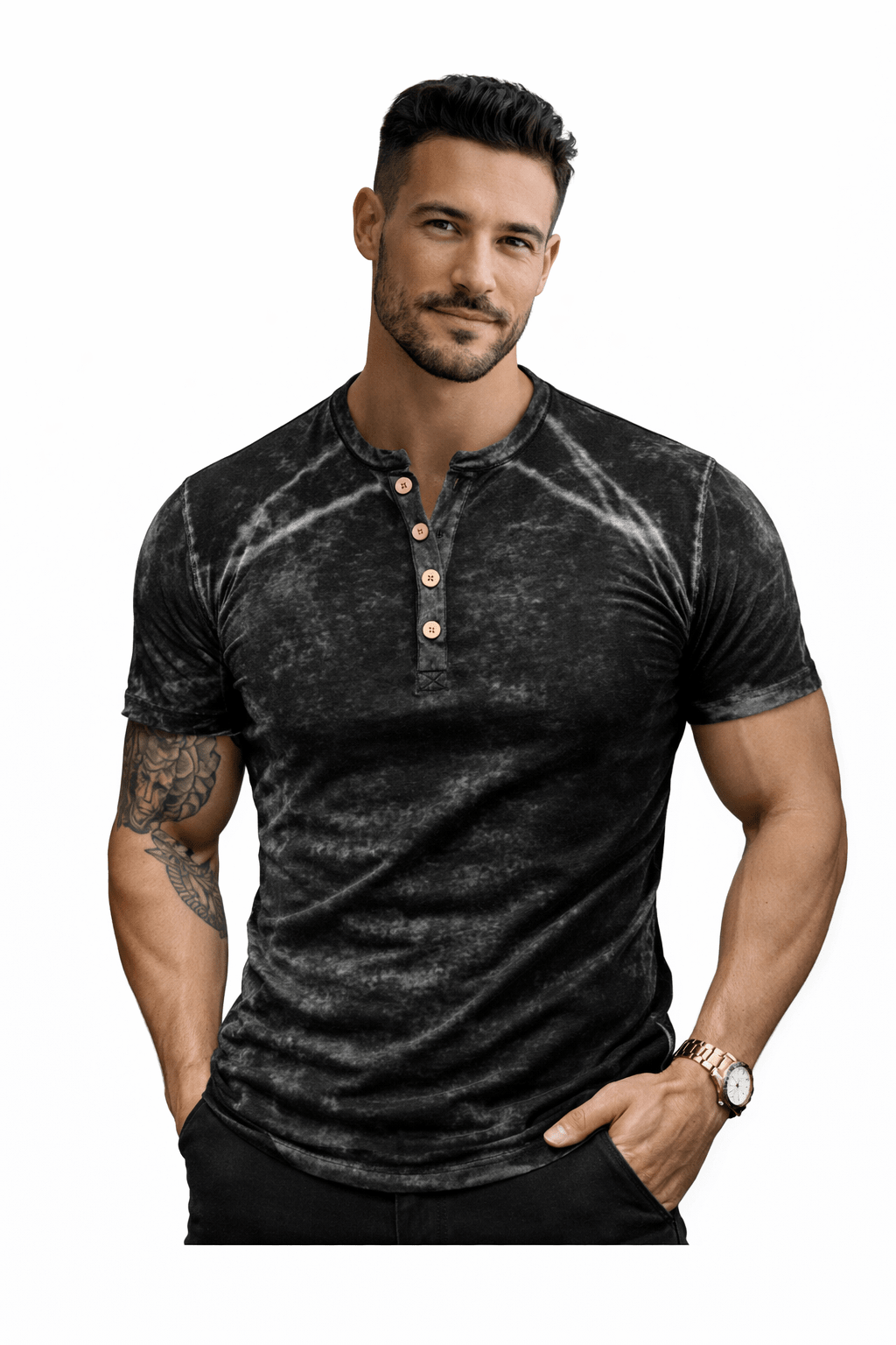 Exustro 3 - T-Shirt for Men - Sarman Fashion - Wholesale Clothing Fashion Brand for Men from Canada