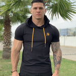 Falcon 32 - Hood T-shirt for Men - Sarman Fashion - Wholesale Clothing Fashion Brand for Men from Canada