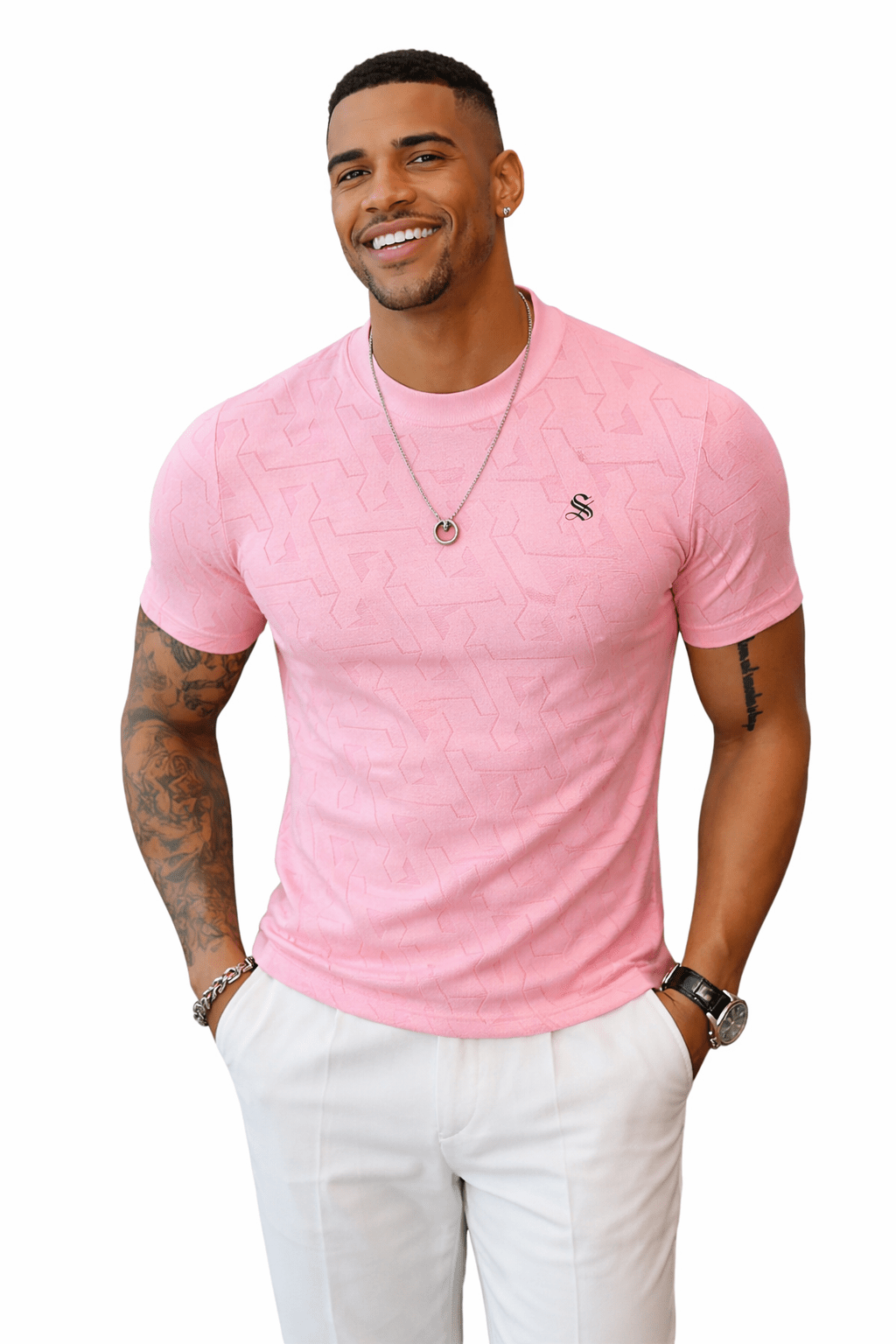 Fapink - T-Shirt for Men - Sarman Fashion - Wholesale Clothing Fashion Brand for Men from Canada