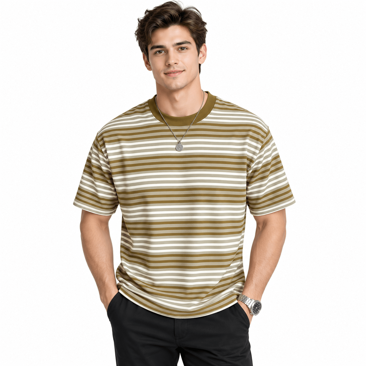 Fasto 2 - T-Shirt for Men - Sarman Fashion - Wholesale Clothing Fashion Brand for Men from Canada