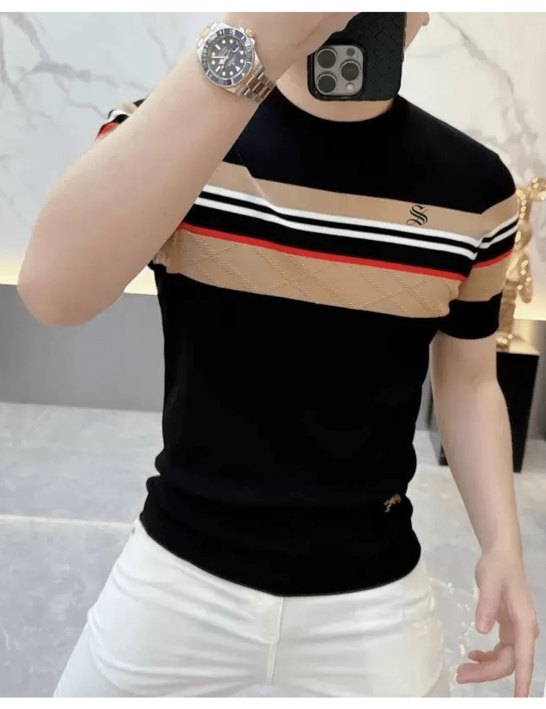 Fasto 3 - T-Shirt for Men - Sarman Fashion - Wholesale Clothing Fashion Brand for Men from Canada