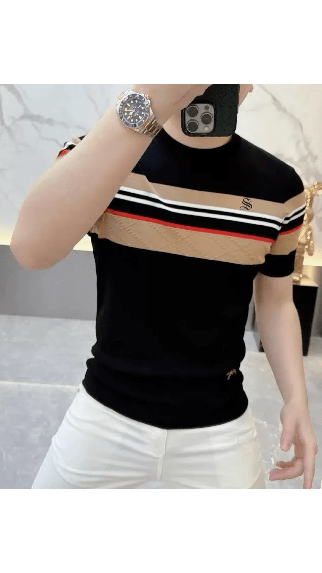 Fasto 3 - T-Shirt for Men - Sarman Fashion - Wholesale Clothing Fashion Brand for Men from Canada