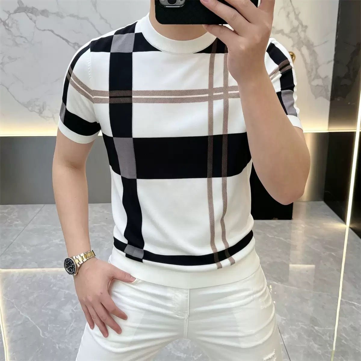 Fasto 5 - T-Shirt for Men - Sarman Fashion - Wholesale Clothing Fashion Brand for Men from Canada