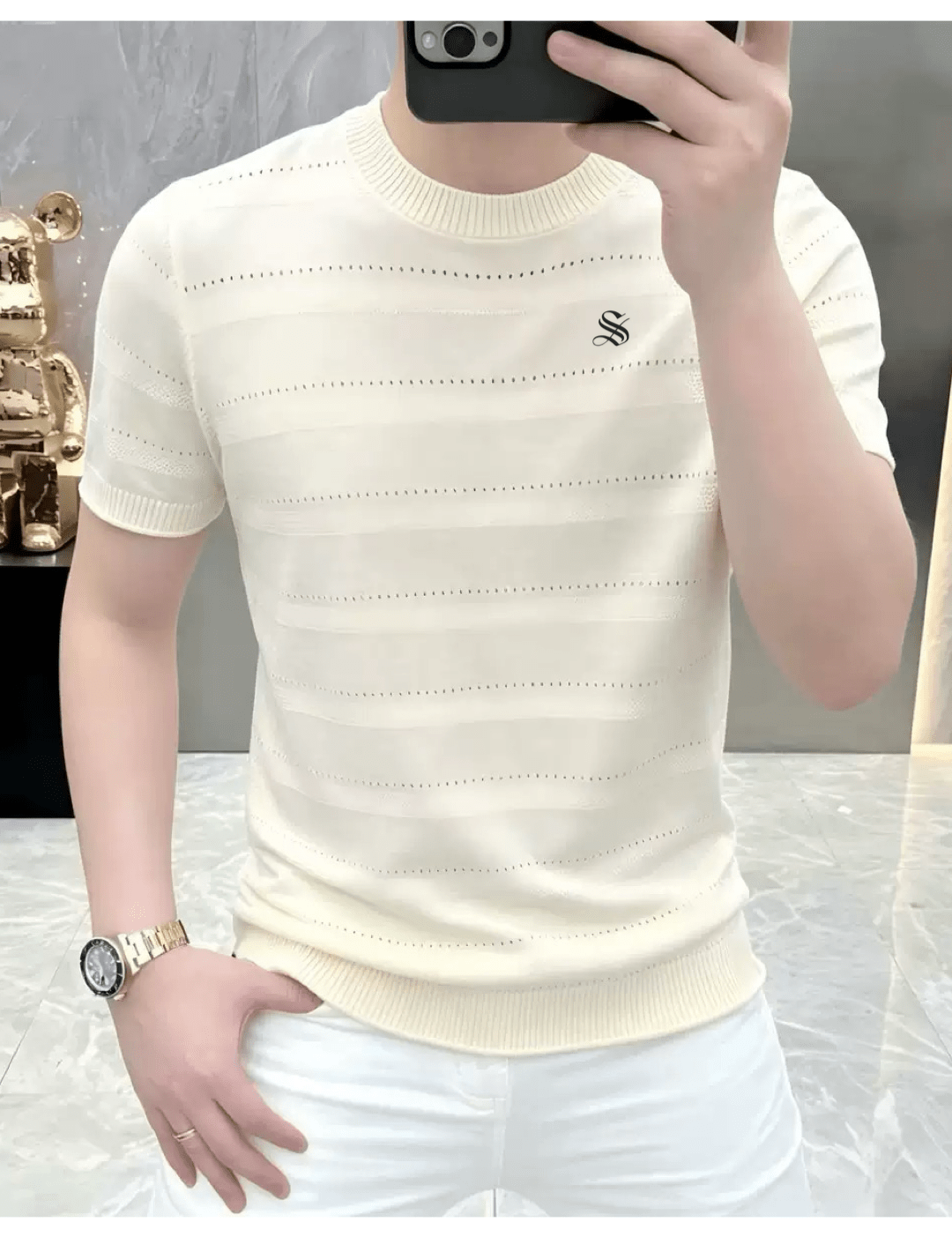 Fasto 6 - T-Shirt for Men - Sarman Fashion - Wholesale Clothing Fashion Brand for Men from Canada