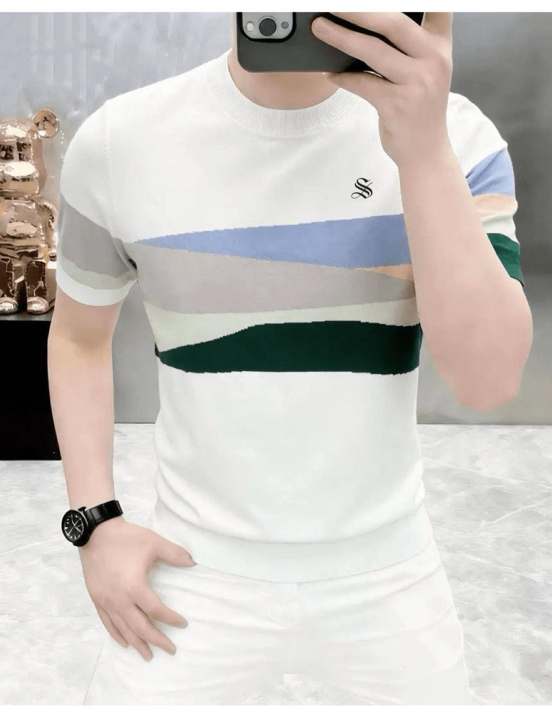 Fasto 7 - T-Shirt for Men - Sarman Fashion - Wholesale Clothing Fashion Brand for Men from Canada
