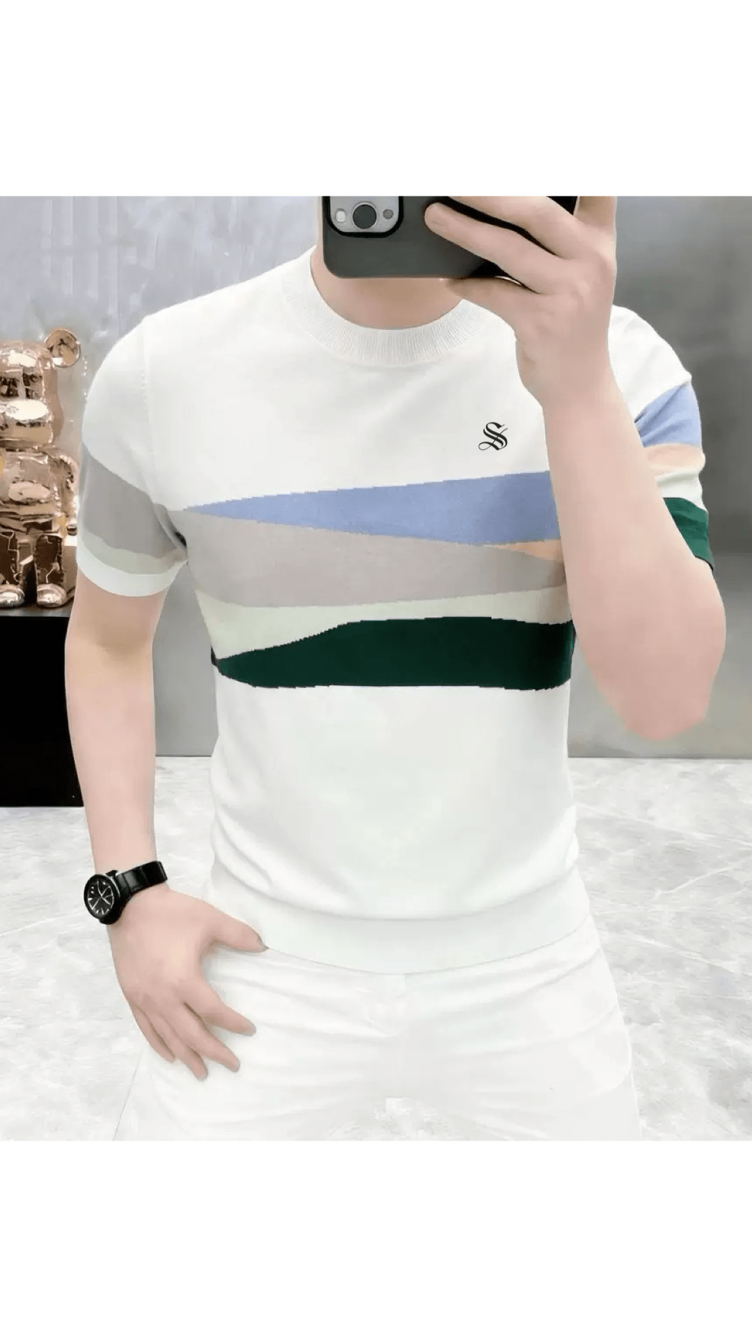 Fasto 7 - T-Shirt for Men - Sarman Fashion - Wholesale Clothing Fashion Brand for Men from Canada