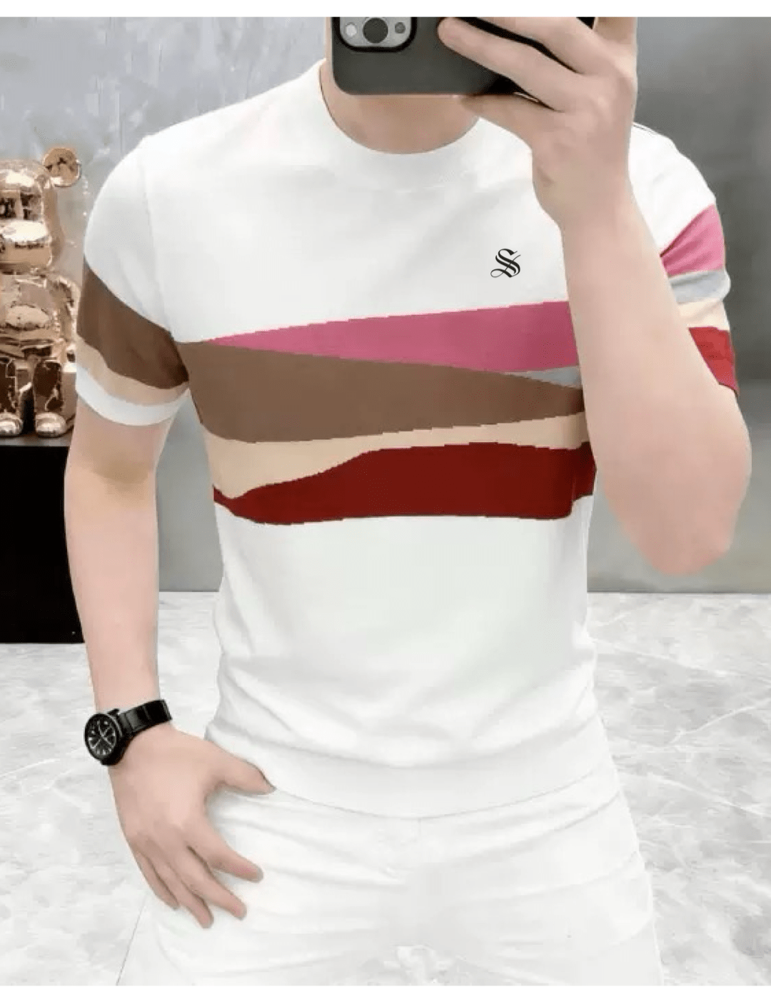 Fasto 7 - T-Shirt for Men - Sarman Fashion - Wholesale Clothing Fashion Brand for Men from Canada