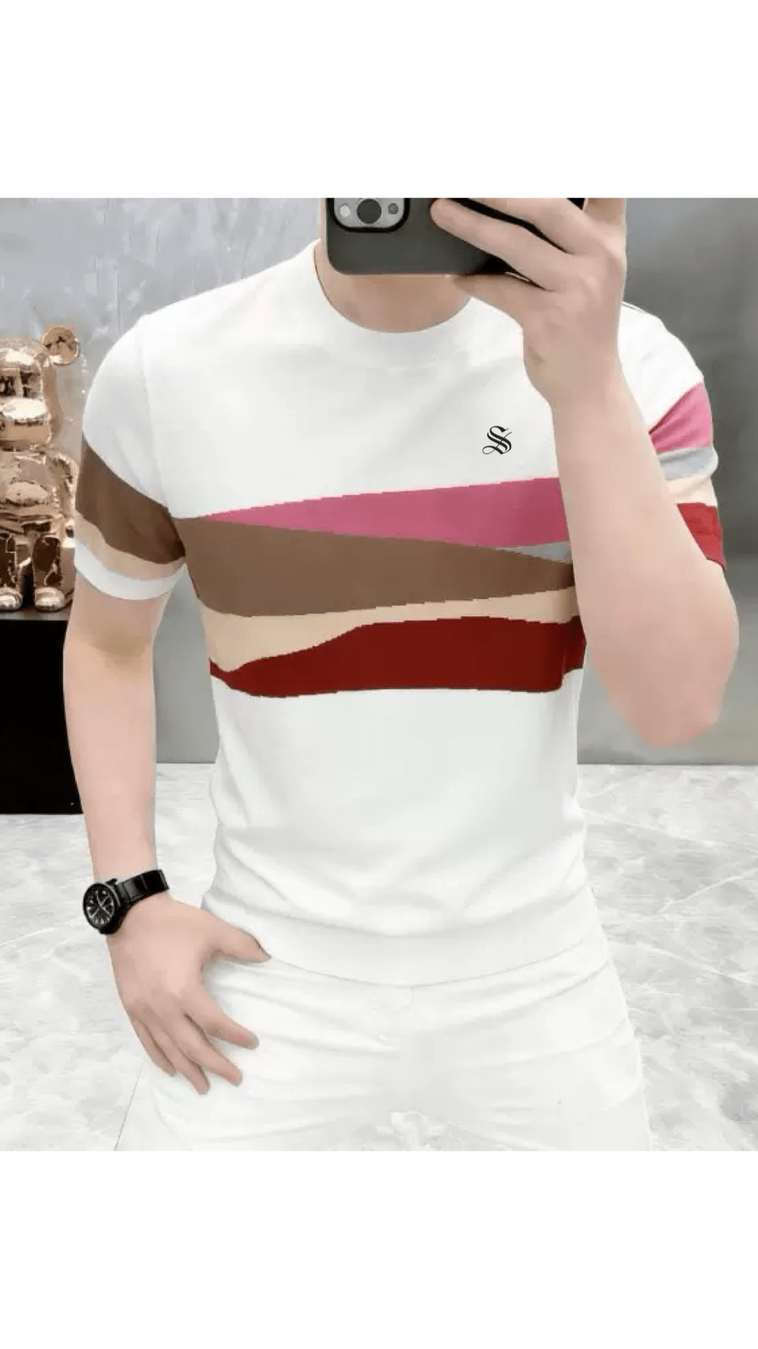 Fasto 7 - T-Shirt for Men - Sarman Fashion - Wholesale Clothing Fashion Brand for Men from Canada