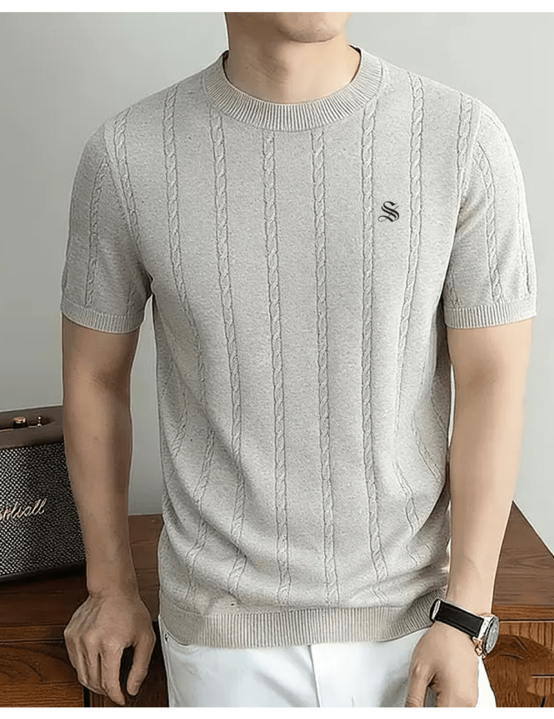 Fasto 9 - T-Shirt for Men - Sarman Fashion - Wholesale Clothing Fashion Brand for Men from Canada