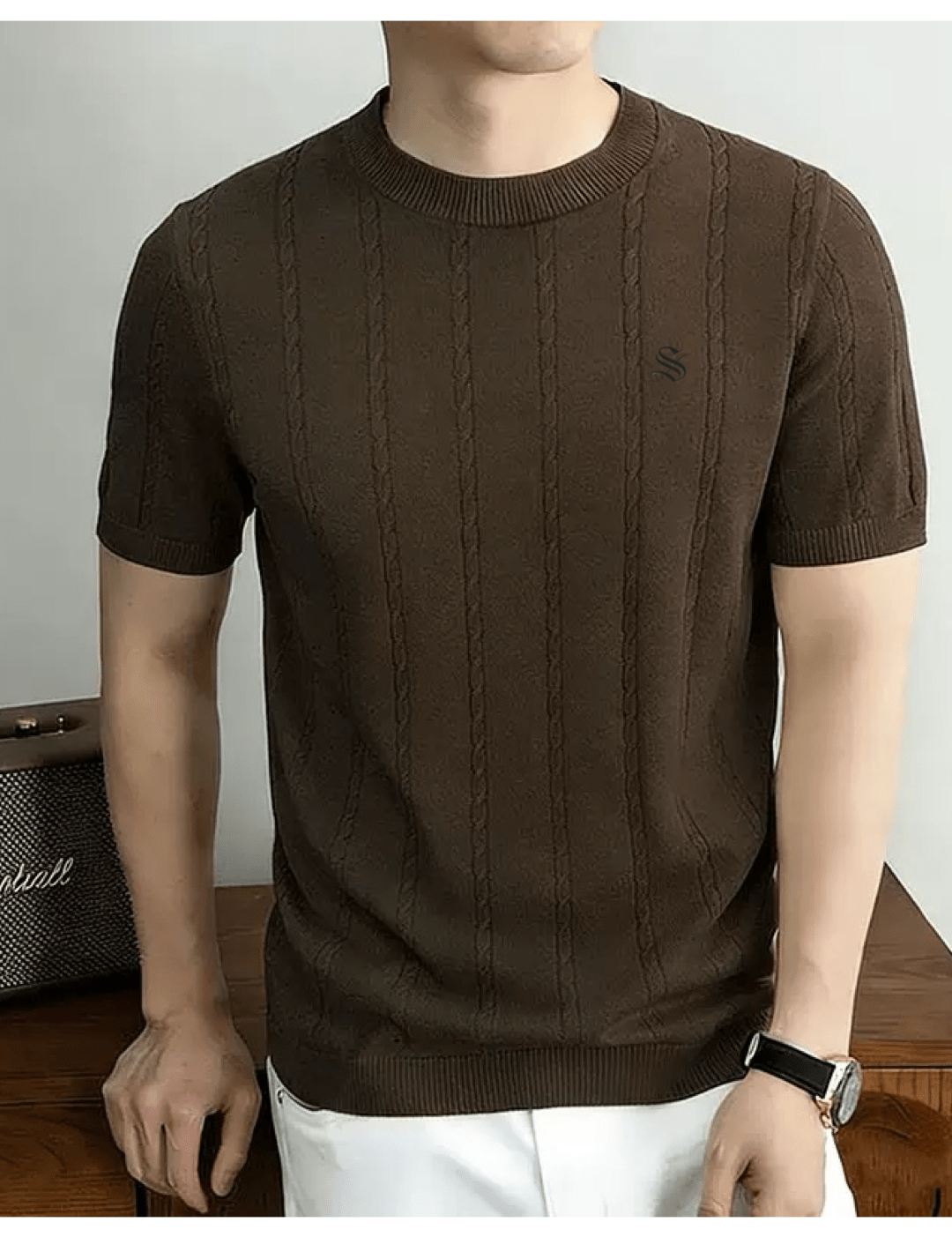 Fasto 9 - T-Shirt for Men - Sarman Fashion - Wholesale Clothing Fashion Brand for Men from Canada