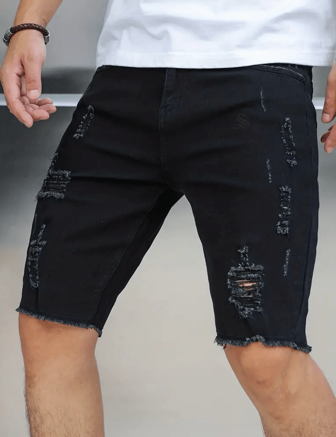 Fawz 2 - Jeans Shorts for Men - Sarman Fashion - Wholesale Clothing Fashion Brand for Men from Canada