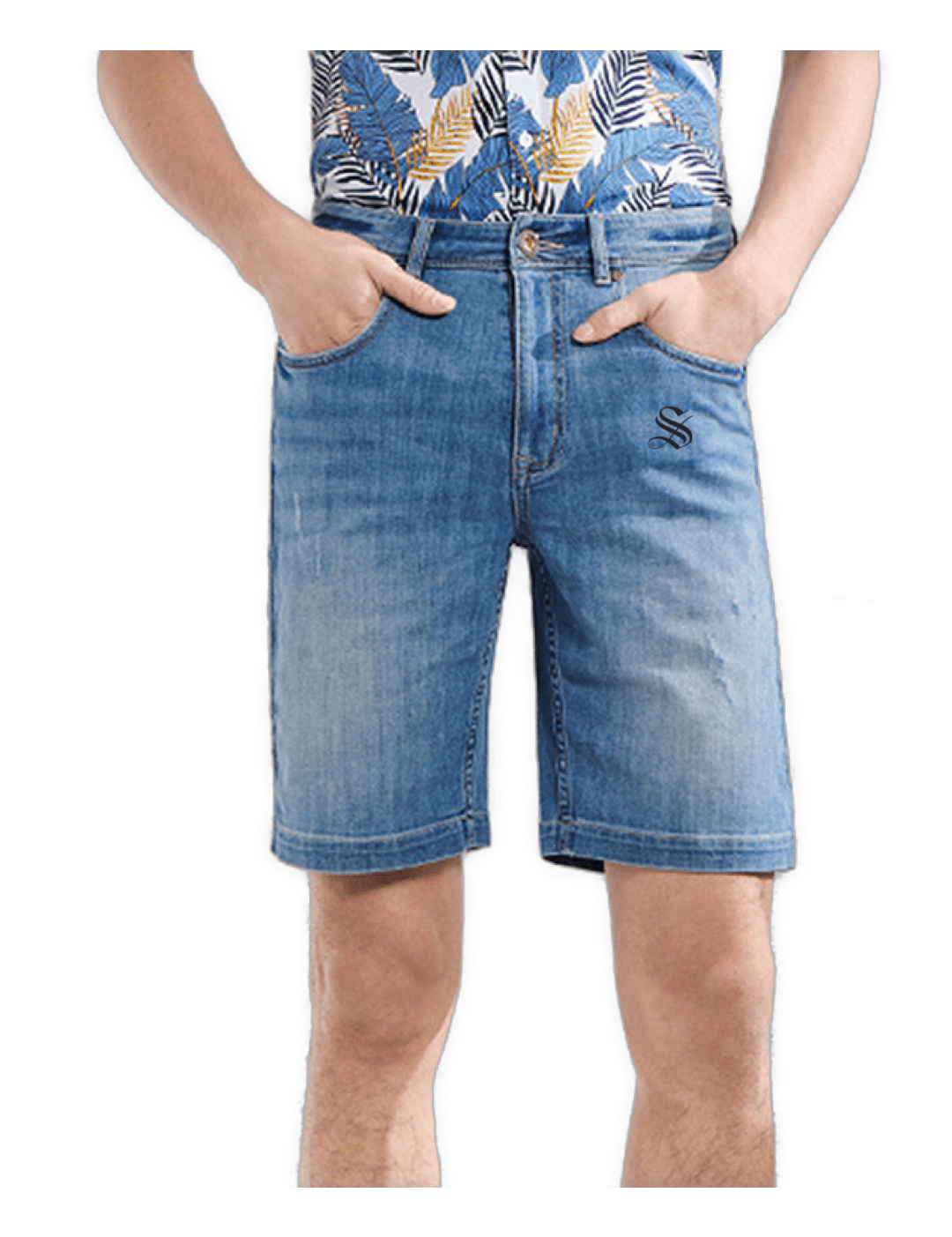 Fawz 3 - Jeans Shorts for Men - Sarman Fashion - Wholesale Clothing Fashion Brand for Men from Canada