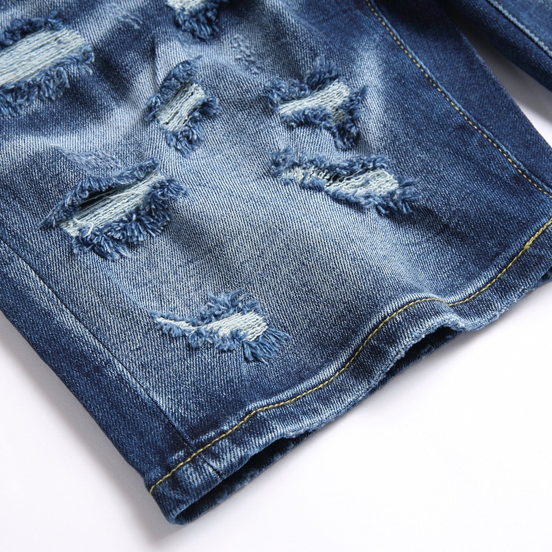 Fawz 55 - Jeans Shorts for Men - Sarman Fashion - Wholesale Clothing Fashion Brand for Men from Canada