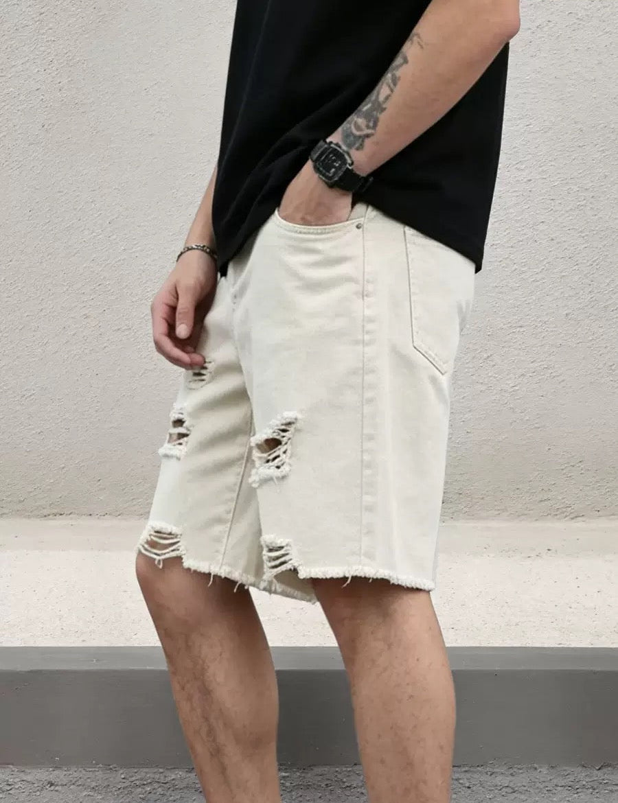 Fawz 561 - Jeans Shorts for Men - Sarman Fashion - Wholesale Clothing Fashion Brand for Men from Canada