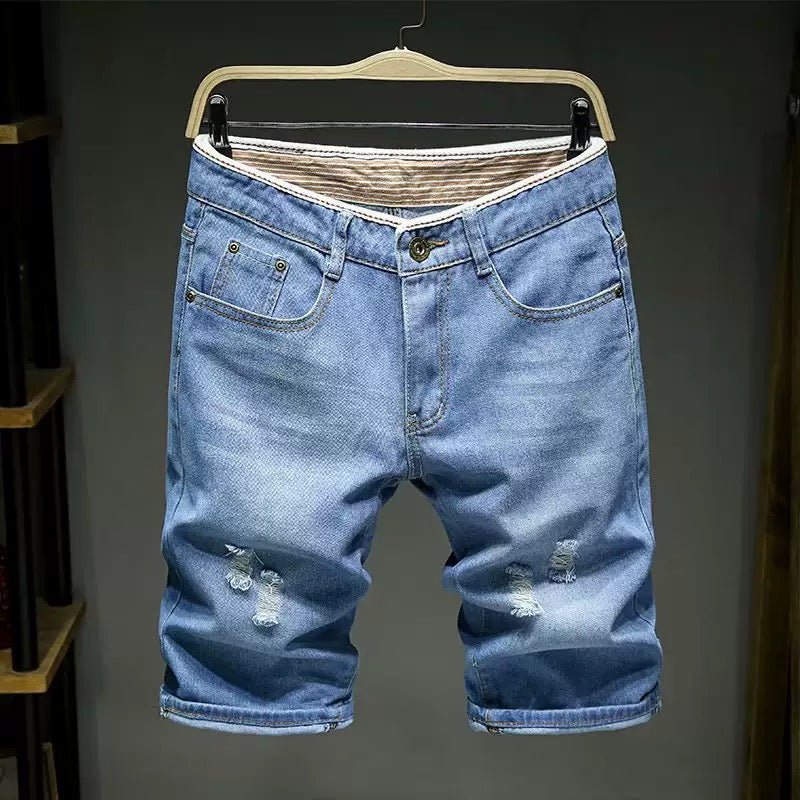 Fawz 562 - Jeans Shorts for Men - Sarman Fashion - Wholesale Clothing Fashion Brand for Men from Canada