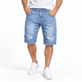 Fawz 562 - Jeans Shorts for Men - Sarman Fashion - Wholesale Clothing Fashion Brand for Men from Canada