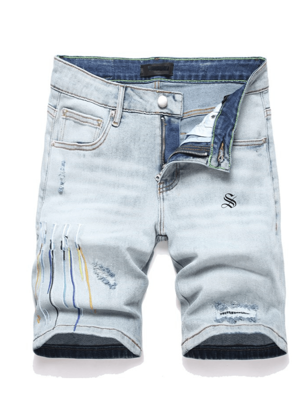 Fawz 57 - Jeans Shorts for Men - Sarman Fashion - Wholesale Clothing Fashion Brand for Men from Canada
