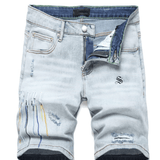 Fawz 57 - Jeans Shorts for Men - Sarman Fashion - Wholesale Clothing Fashion Brand for Men from Canada