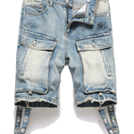 Fawz 58 - Jeans Shorts for Men - Sarman Fashion - Wholesale Clothing Fashion Brand for Men from Canada