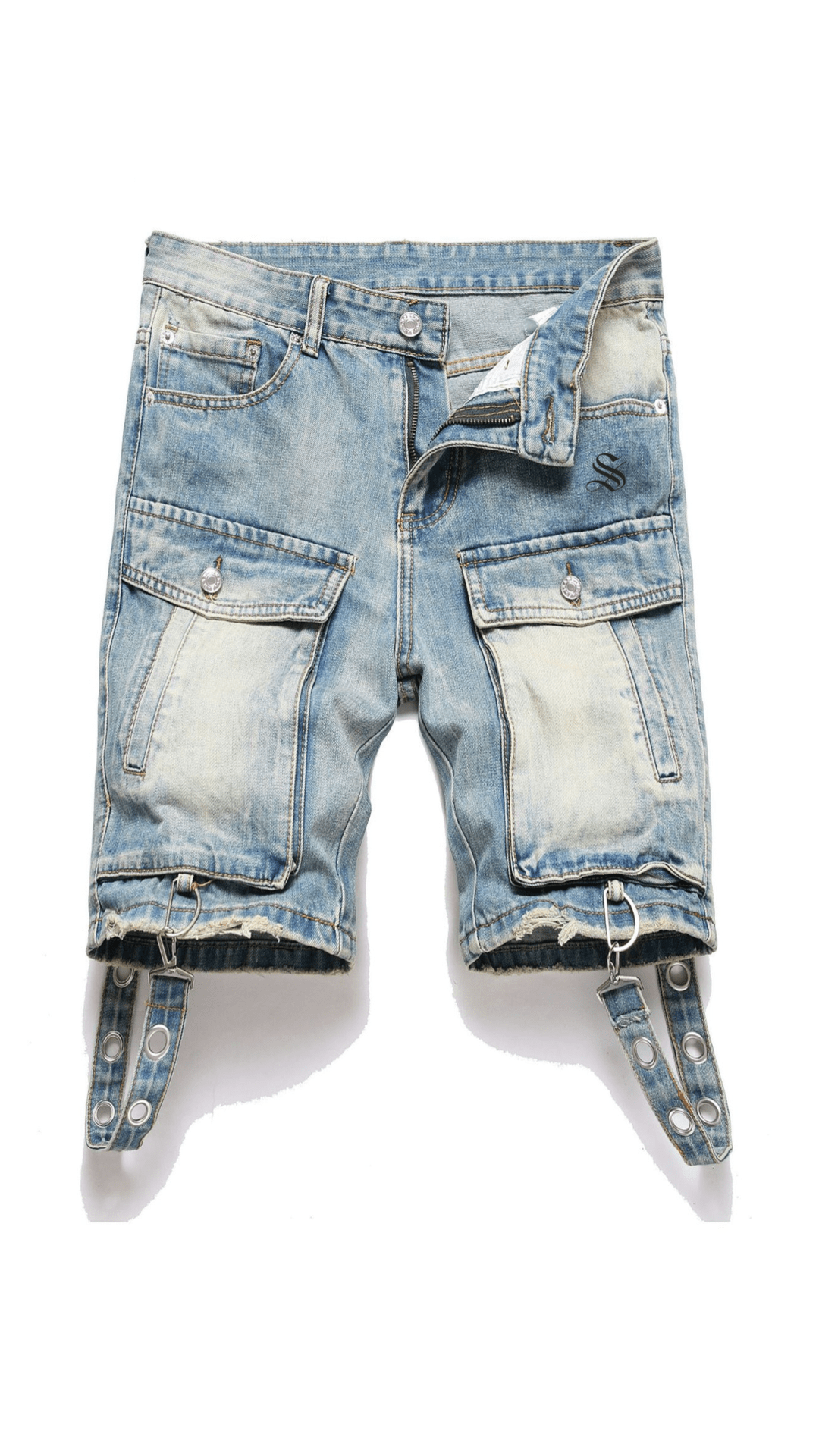 Fawz 58 - Jeans Shorts for Men - Sarman Fashion - Wholesale Clothing Fashion Brand for Men from Canada