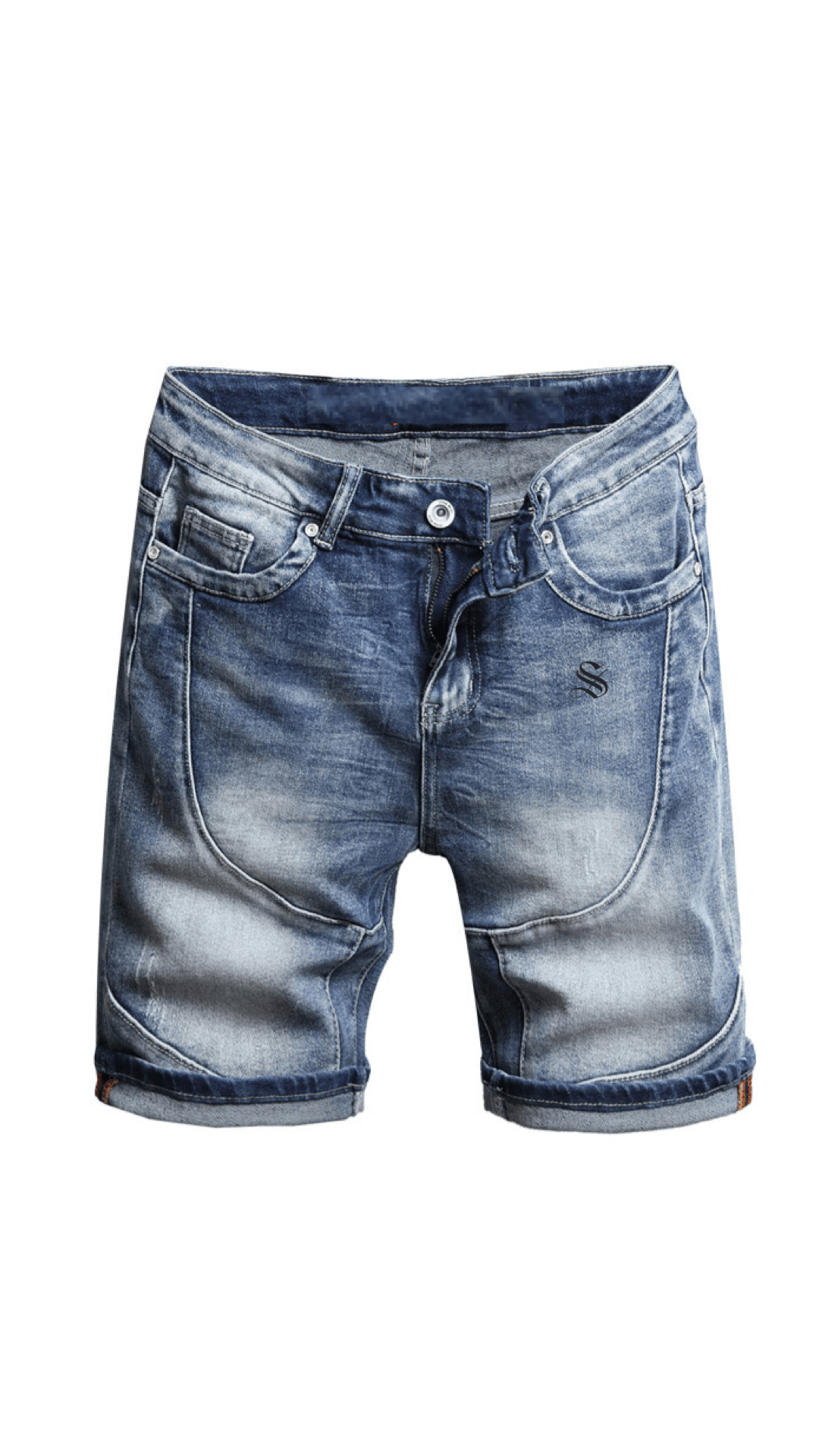 Fawz 6 - Jeans Shorts for Men - Sarman Fashion - Wholesale Clothing Fashion Brand for Men from Canada