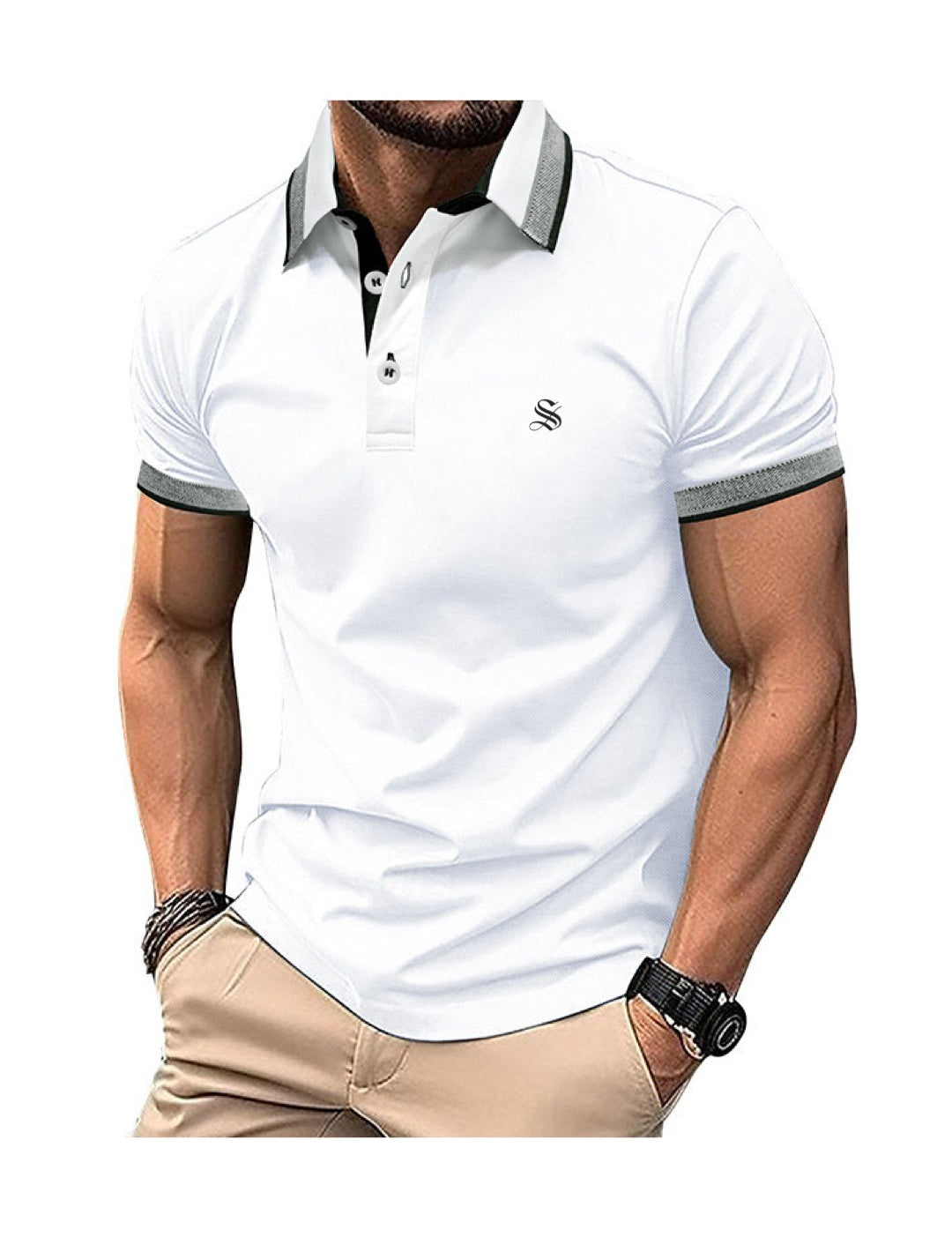 Ferraro - Polo Shirt for Men - Sarman Fashion - Wholesale Clothing Fashion Brand for Men from Canada