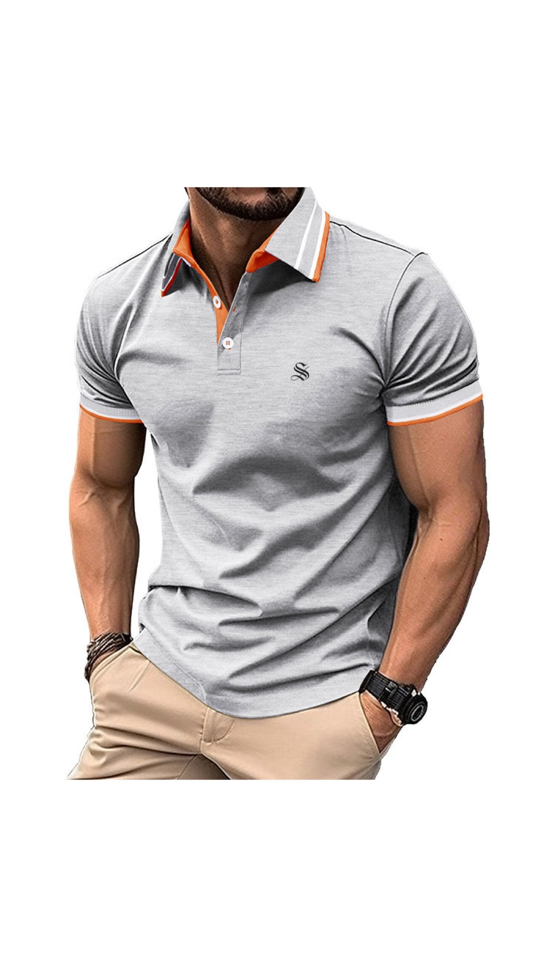 Ferraro - Polo Shirt for Men - Sarman Fashion - Wholesale Clothing Fashion Brand for Men from Canada