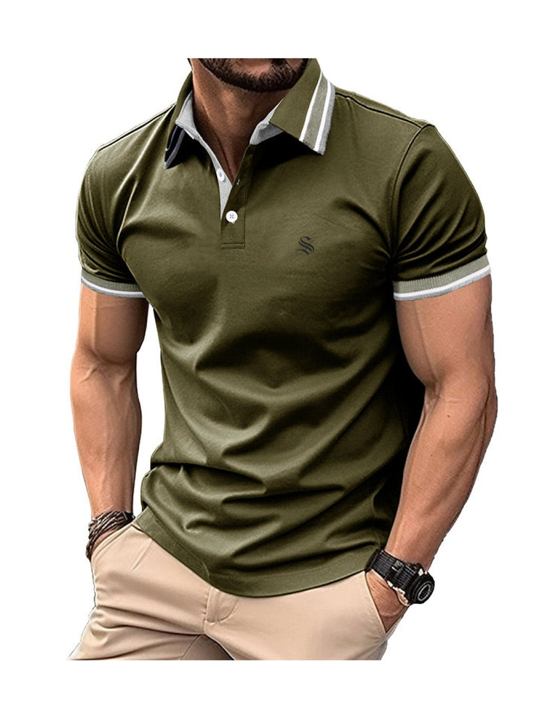 Ferraro - Polo Shirt for Men - Sarman Fashion - Wholesale Clothing Fashion Brand for Men from Canada