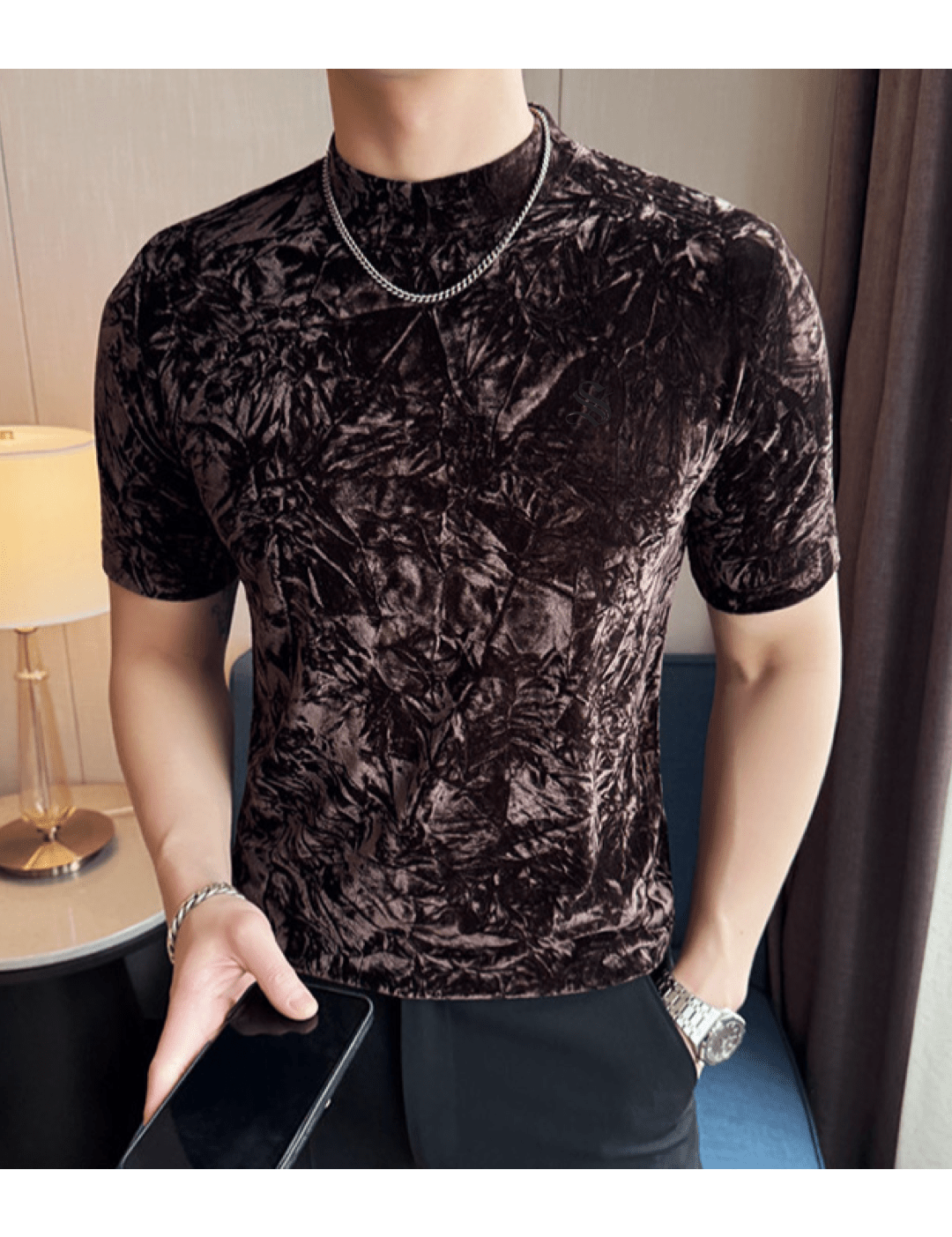 FHY - T-Shirt for Men - Sarman Fashion - Wholesale Clothing Fashion Brand for Men from Canada