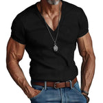 Fikimo - V-Neck T-Shirt for Men - Sarman Fashion - Wholesale Clothing Fashion Brand for Men from Canada