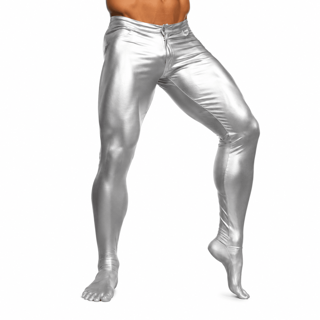 Fingeriz - Pu Leather Pants for Men - Sarman Fashion - Wholesale Clothing Fashion Brand for Men from Canada