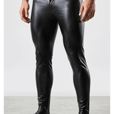 Fingeriz - Pu Leather Pants for Men - Sarman Fashion - Wholesale Clothing Fashion Brand for Men from Canada
