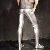 Fingeriz - Pu Leather Pants for Men - Sarman Fashion - Wholesale Clothing Fashion Brand for Men from Canada