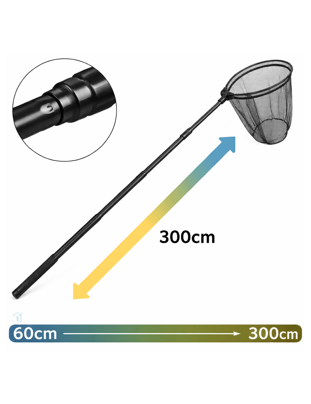Fish Fetcher 2000 – Extendable Fishing Net - Sarman Fashion - Wholesale Clothing Fashion Brand for Men from Canada