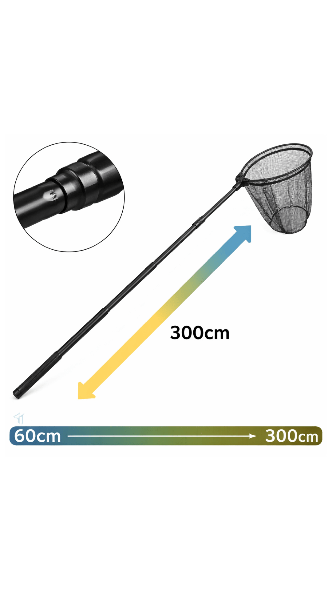 Fish Fetcher 2000 – Extendable Fishing Net - Sarman Fashion - Wholesale Clothing Fashion Brand for Men from Canada