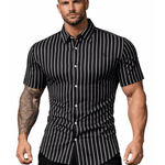 FJUU - Short Sleeves Shirt for Men - Sarman Fashion - Wholesale Clothing Fashion Brand for Men from Canada