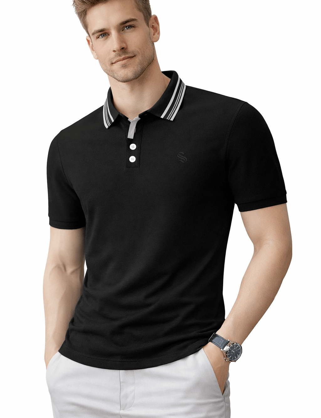 Flamizor - Polo Shirt for Men - Sarman Fashion - Wholesale Clothing Fashion Brand for Men from Canada