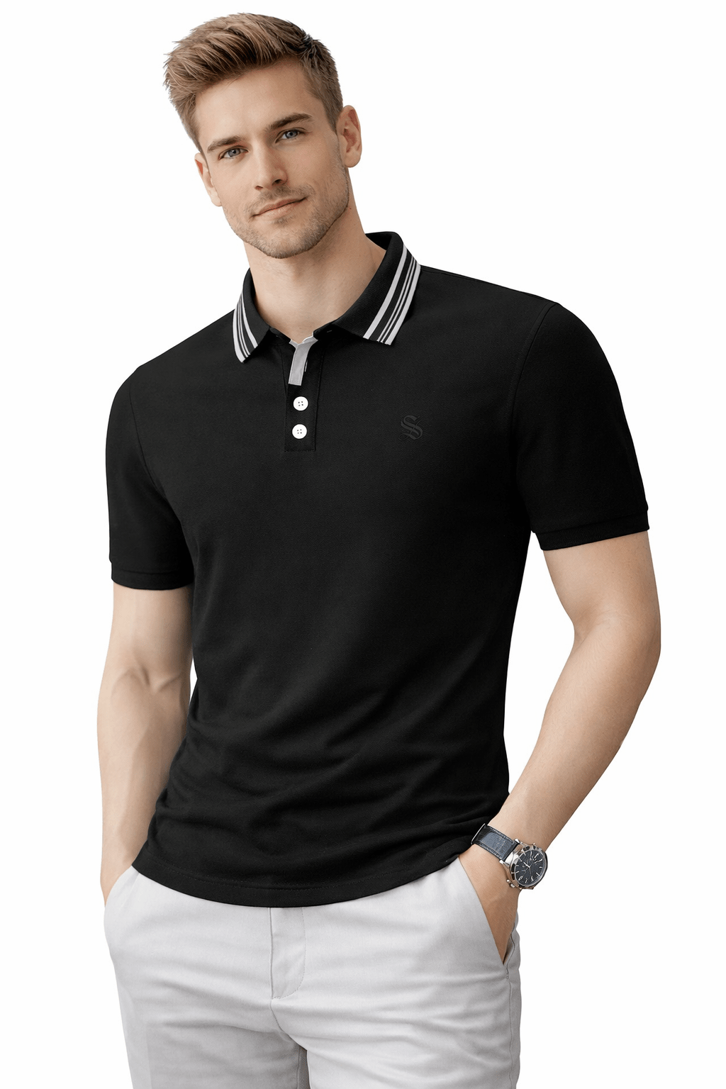 Flamizor - Polo Shirt for Men - Sarman Fashion - Wholesale Clothing Fashion Brand for Men from Canada