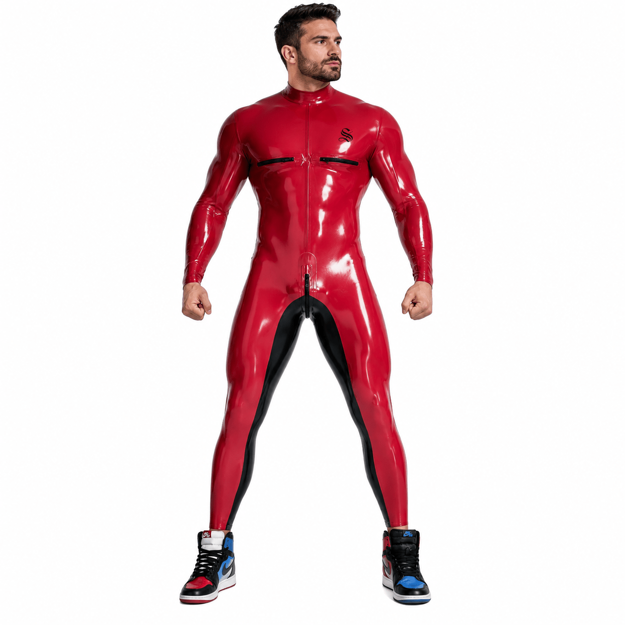 FNebiz 37 - Jumpsuit Leggings for Men - Sarman Fashion - Wholesale Clothing Fashion Brand for Men from Canada