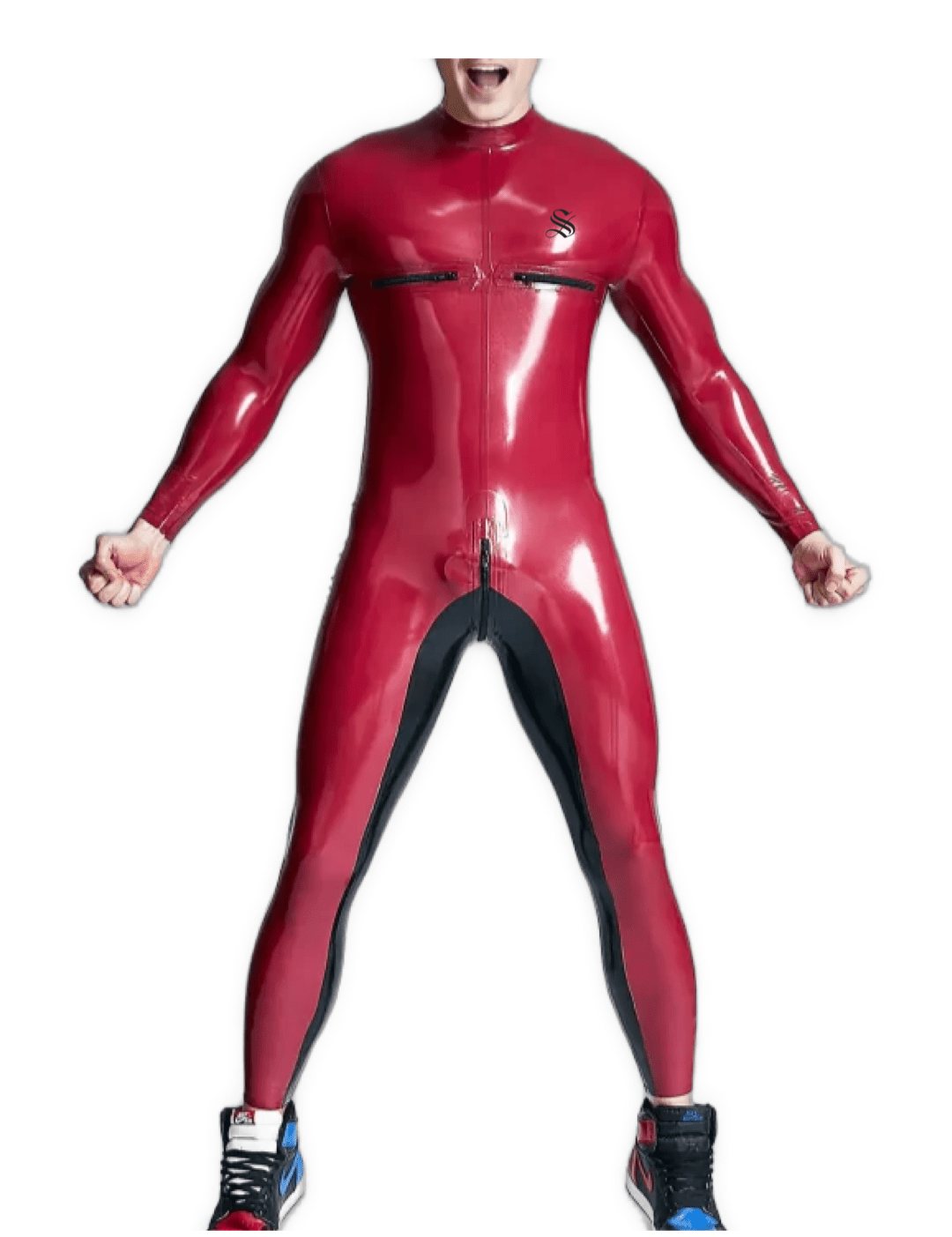 FNebiz 37 - Jumpsuit Leggings for Men - Sarman Fashion - Wholesale Clothing Fashion Brand for Men from Canada