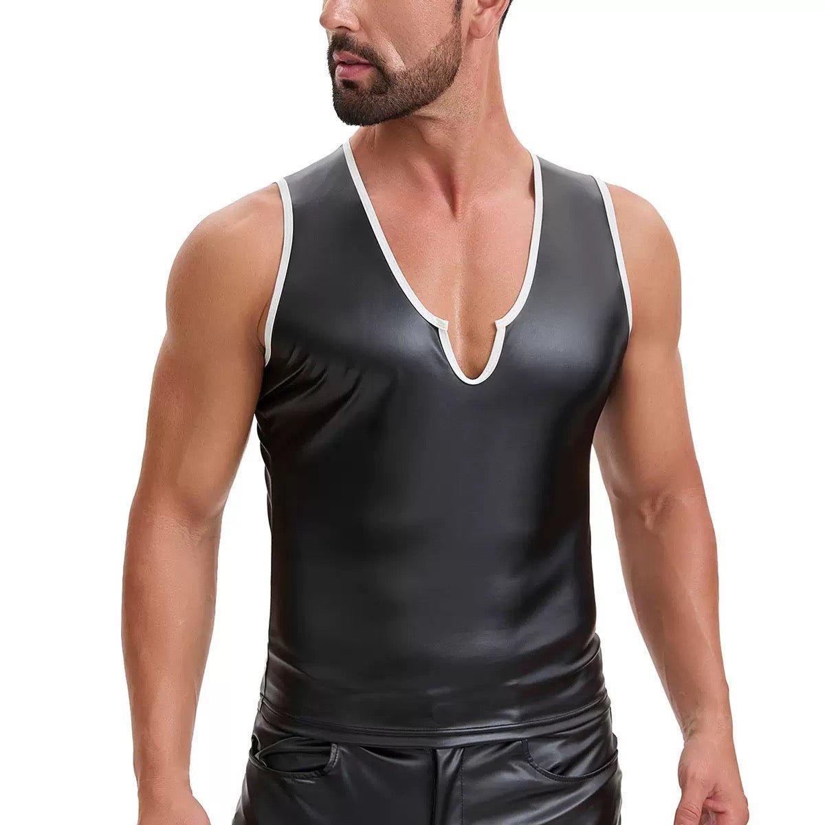 Fofup 15 - Tank Top for Men - Sarman Fashion - Wholesale Clothing Fashion Brand for Men from Canada