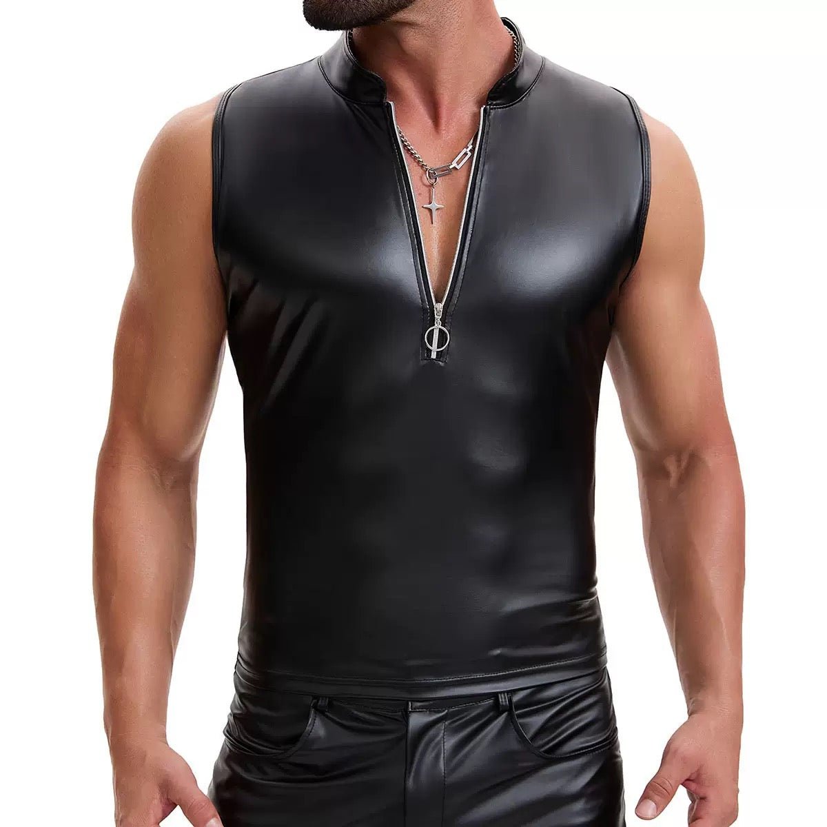 Fofup 9 - Tank Top for Men - Sarman Fashion - Wholesale Clothing Fashion Brand for Men from Canada