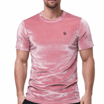 Frussi - Velvet T-Shirt for Men - Sarman Fashion - Wholesale Clothing Fashion Brand for Men from Canada