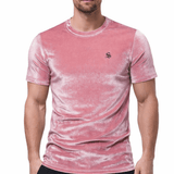 Frussi - Velvet T-Shirt for Men - Sarman Fashion - Wholesale Clothing Fashion Brand for Men from Canada