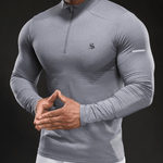 Fujaza 127 - Long Sleeves Track Top for Men - Sarman Fashion - Wholesale Clothing Fashion Brand for Men from Canada