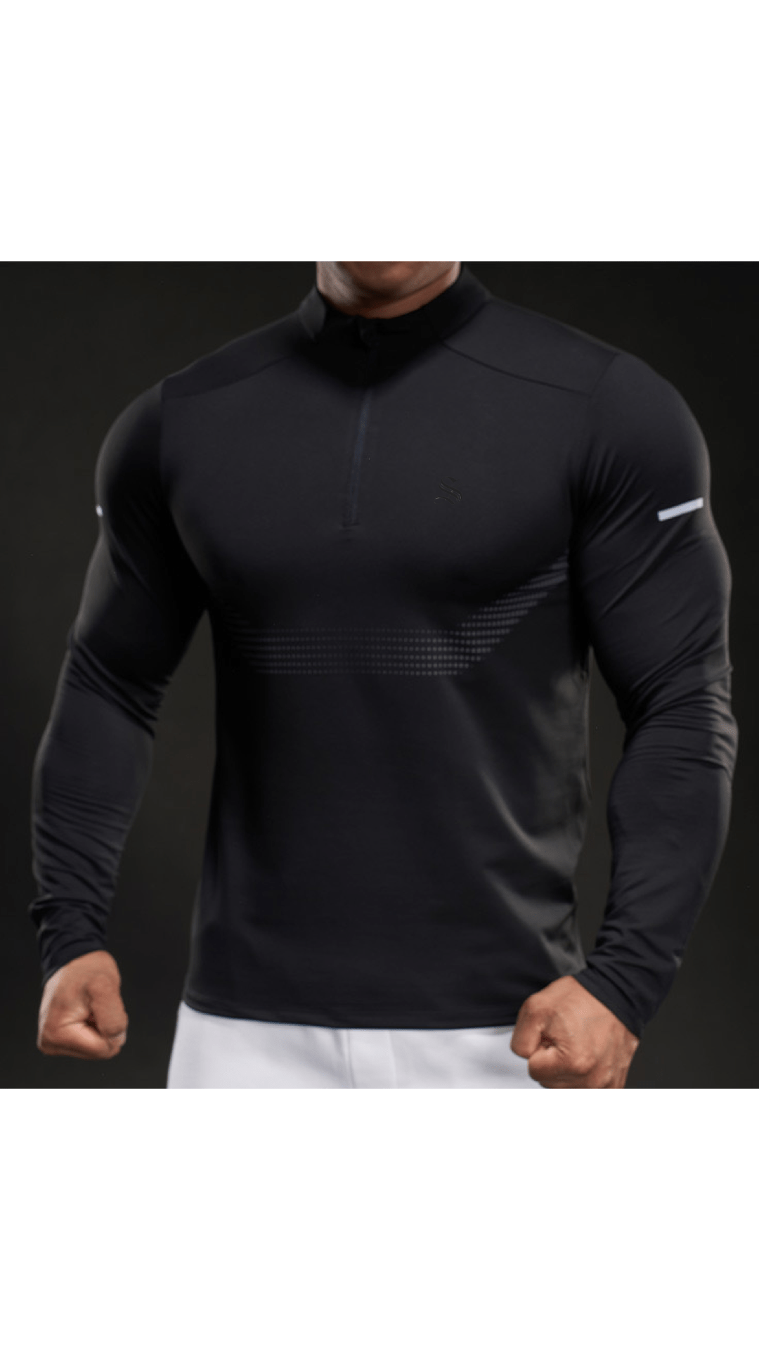 Fujaza 127 - Long Sleeves Track Top for Men - Sarman Fashion - Wholesale Clothing Fashion Brand for Men from Canada
