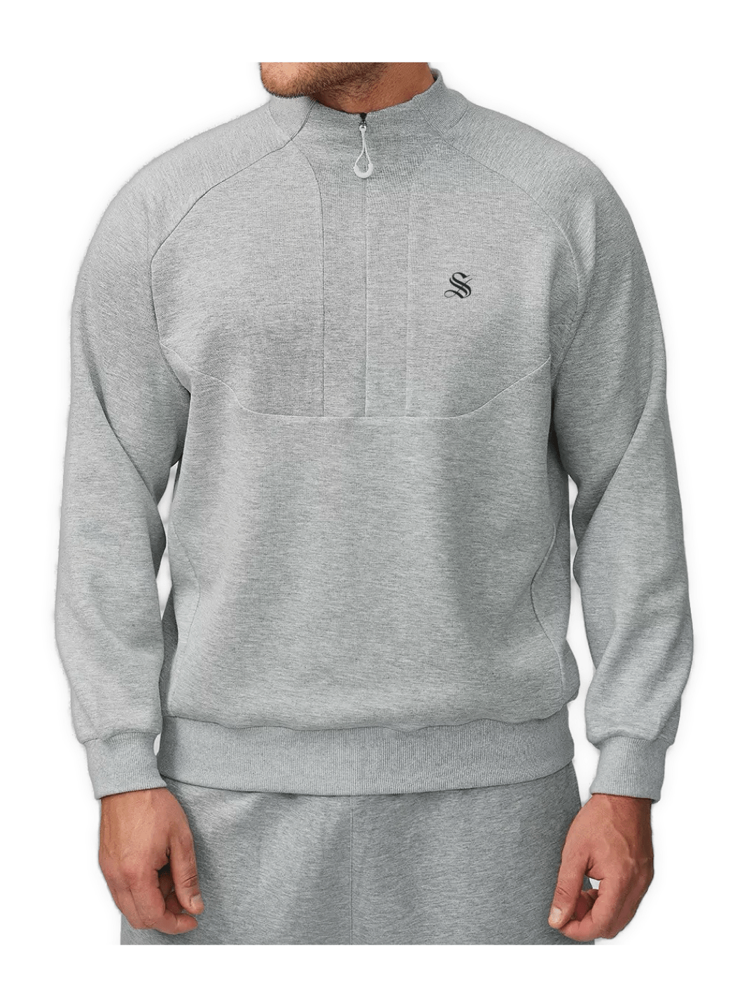 Fujaza 3 - Long Sleeves Track Top for Men - Sarman Fashion - Wholesale Clothing Fashion Brand for Men from Canada