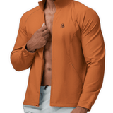 Fujaza 4 - Long Sleeves Track Top for Men - Sarman Fashion - Wholesale Clothing Fashion Brand for Men from Canada