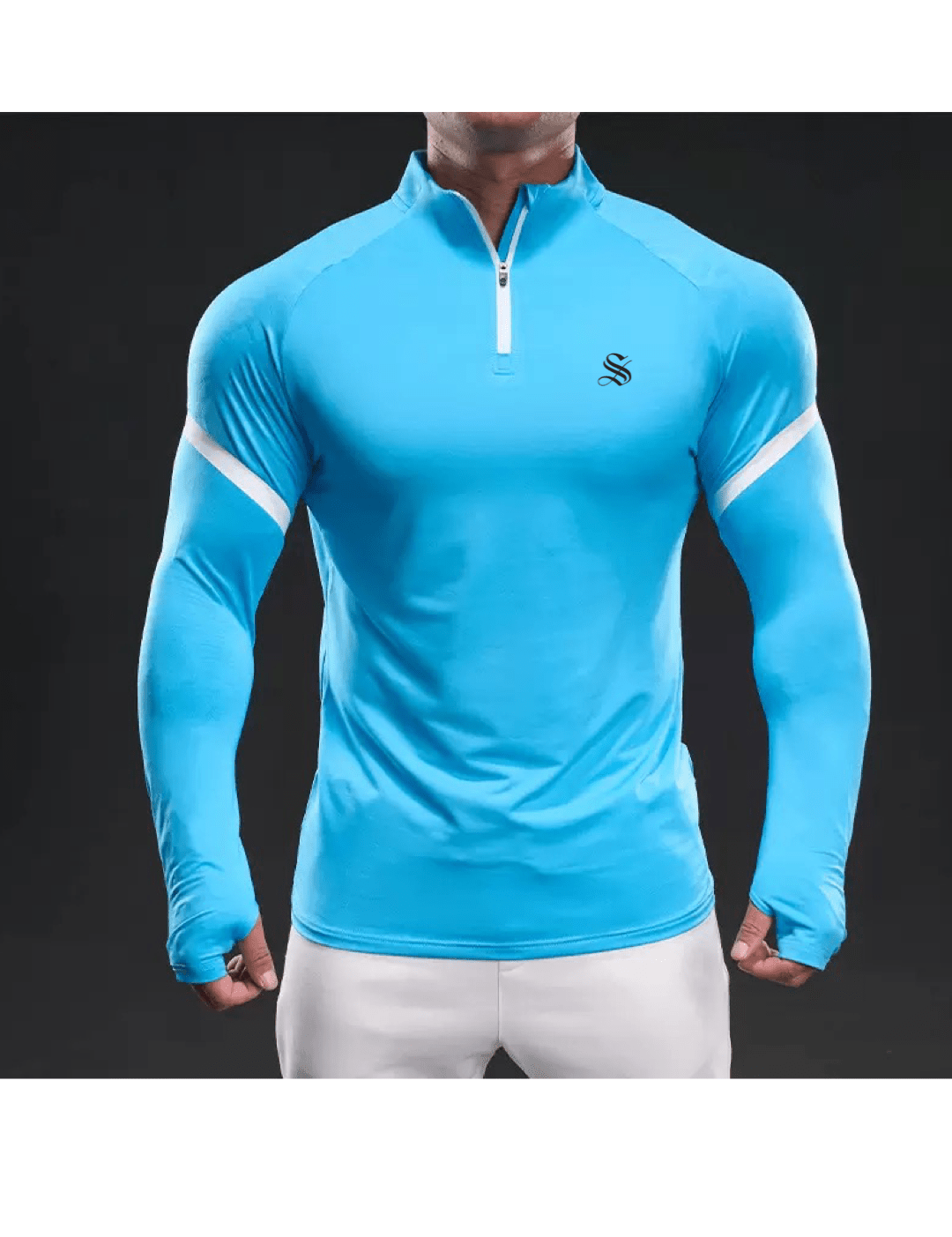 Fujaza 5 - Long Sleeves Track Top for Men - Sarman Fashion - Wholesale Clothing Fashion Brand for Men from Canada